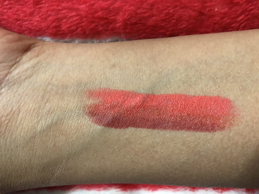 Smashbox Be Legendary Triple Tone Lipstick Red Ombré Swatch