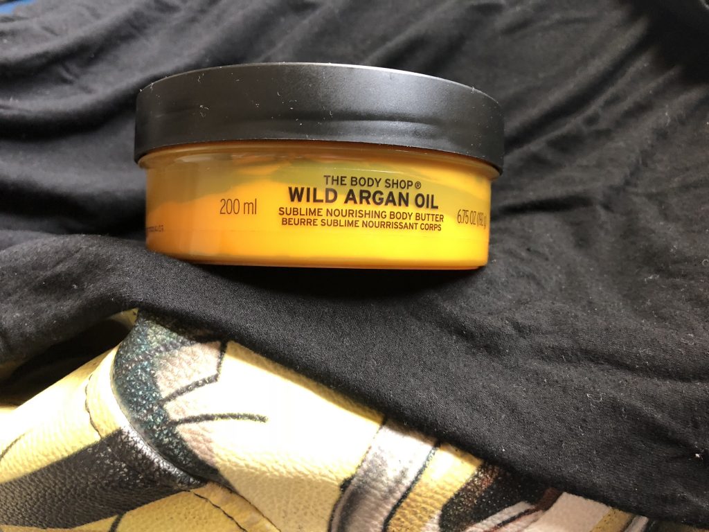 The Body Shop Wild Argan Oil Infused Body Butter