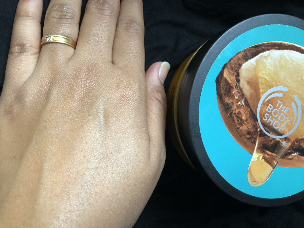 The richness of The Body Shop Wild Argan Oil Body Butter