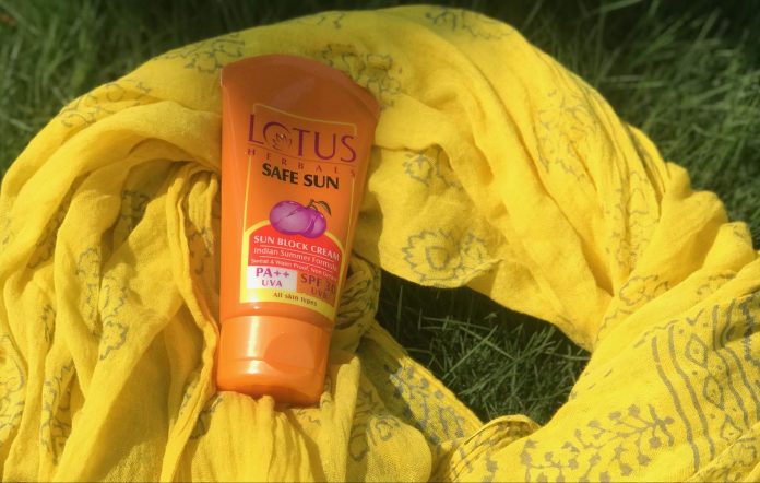 Lotus Herbals Safe Sun Cream