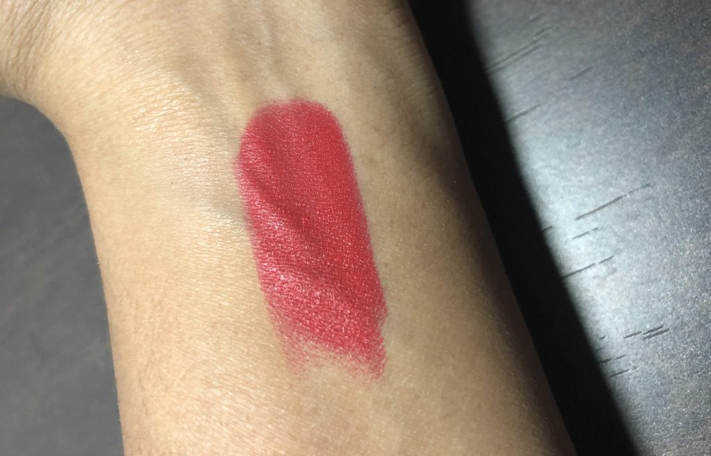 Clinique Pop Matte Lip Color - Ruby Pop Swatch