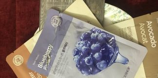 The Face Shop Blueberry Real Nature Face Mask Sheet