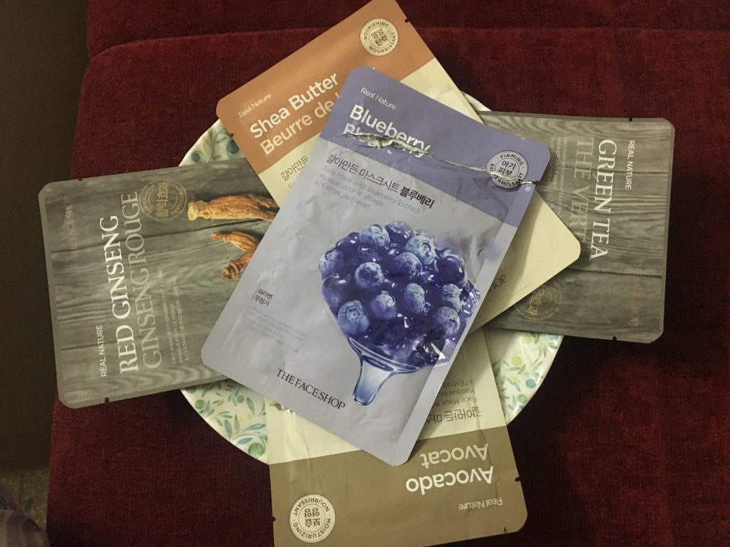 The Face Shop Blueberry Real Nature Face Mask