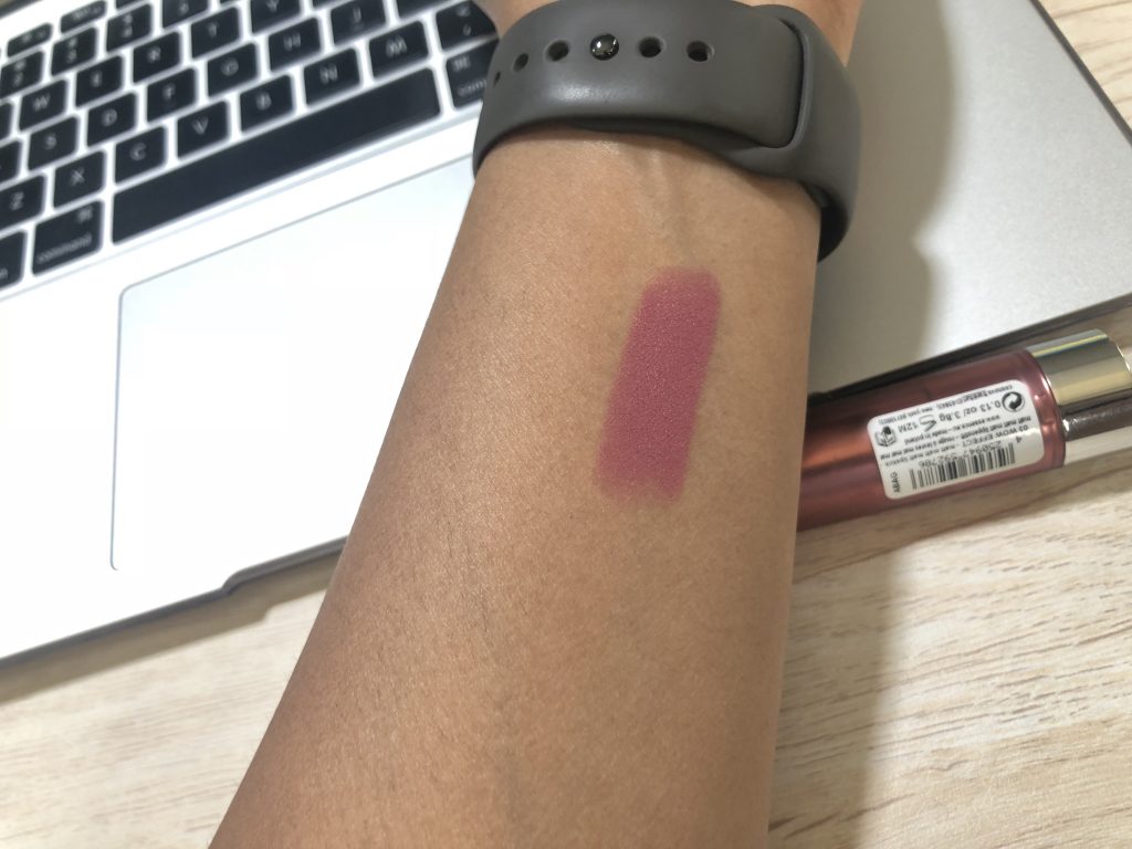 Essence Matt Matt Matt Lipstick, 03 Wow Effect Swatch test