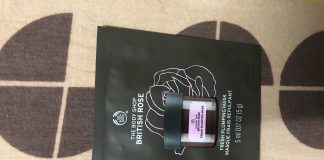 The Body Shop British Rose Fresh Plumping Mask