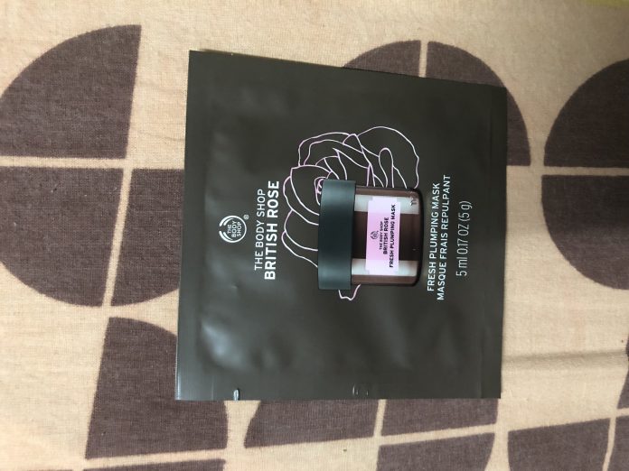 The Body Shop British Rose Fresh Plumping Mask