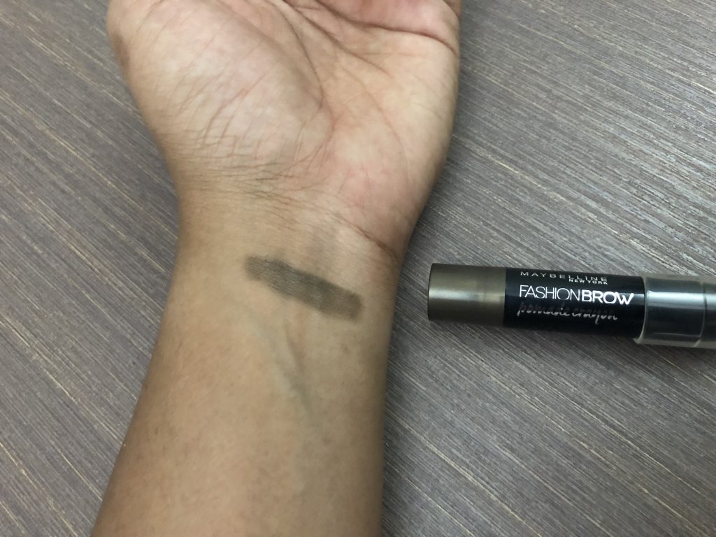 Maybelline New York Fashion Brow Pomade Crayon in BR-2 Mocha Swatch