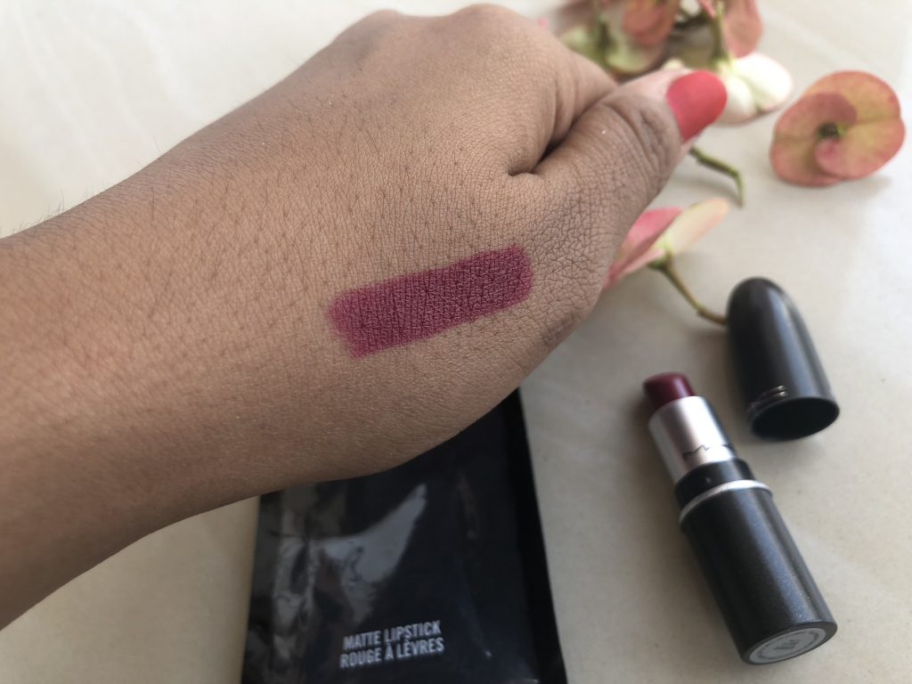 Mac D For Danger Matte Lipstick Review And Swatches