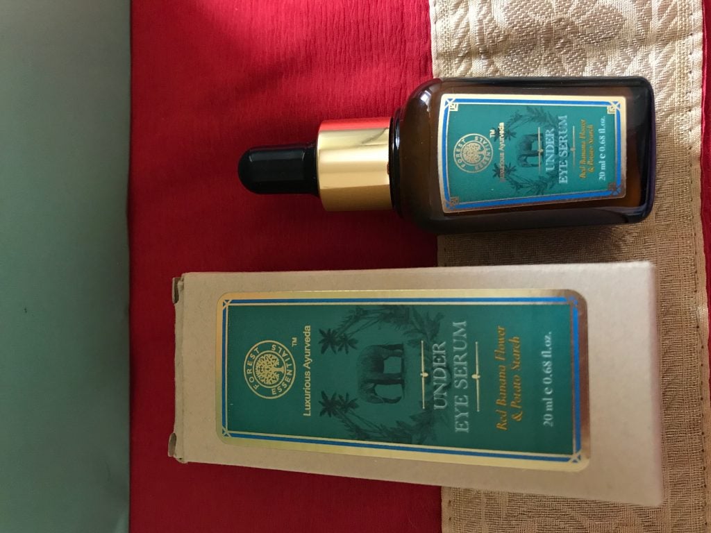 forest essentials under eye serum
