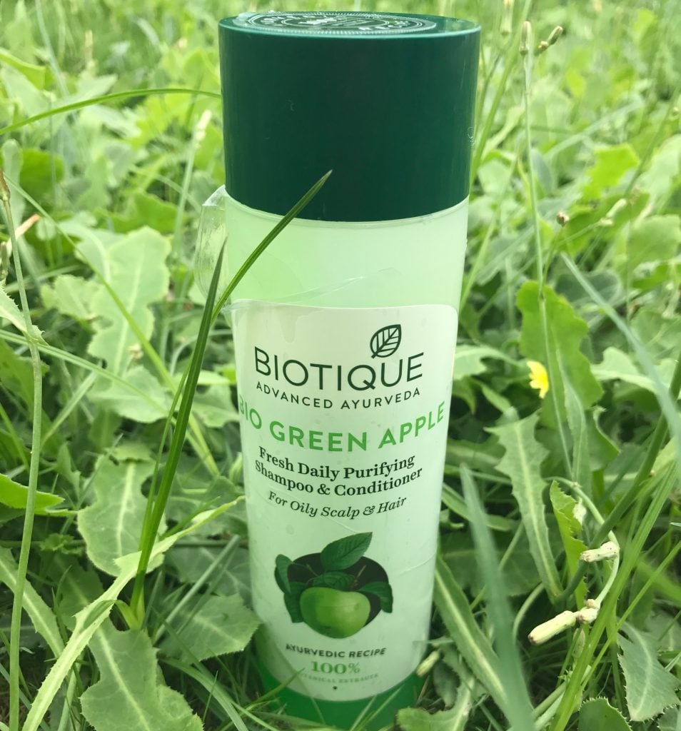 Biotique Bio Green Apple Daily Purifying Shampoo and Conditioner