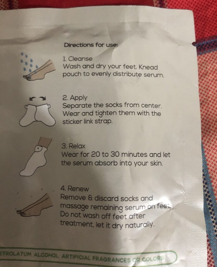 LuxaDerme Deep Moisturizing Foot Hydration Socks LuxaDerme Deep Moisturizing Foot Hydration Socks
