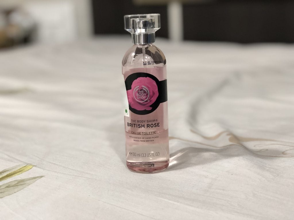 the body shop british rose eau de toilette