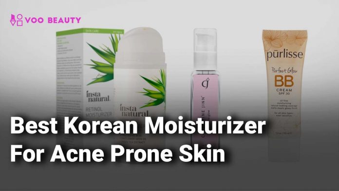 best korean moisturizer for acne prone skin