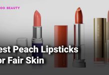 best peach lipstick for fair skin