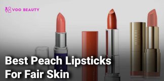 best peach lipstick for fair skin